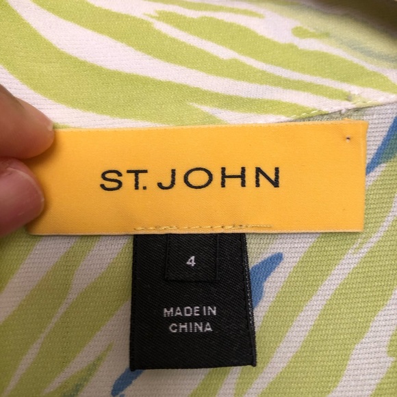 St John Silk Shirt Dress - Picture 7 of 8